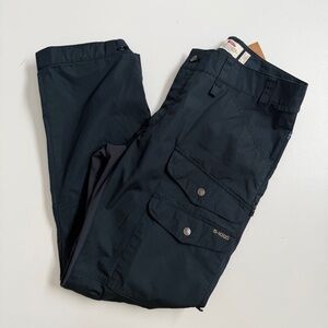 Fjallraven Vidda Pro Pants G1000 Cargo Pockets Water Resistant Quick Dry Blue